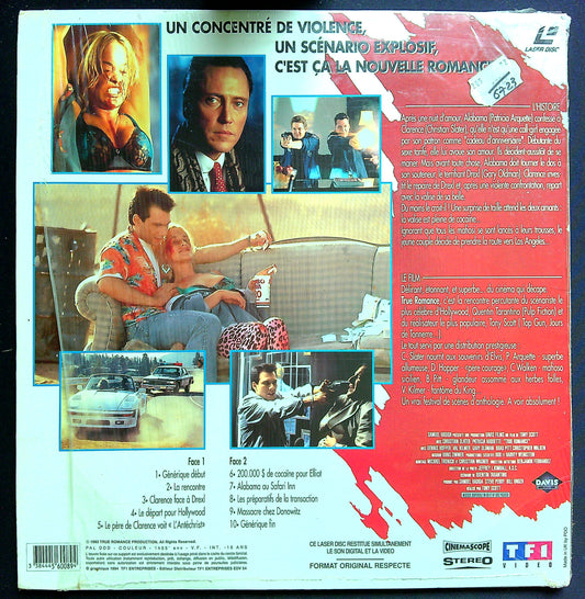 Laser Disc True Romance