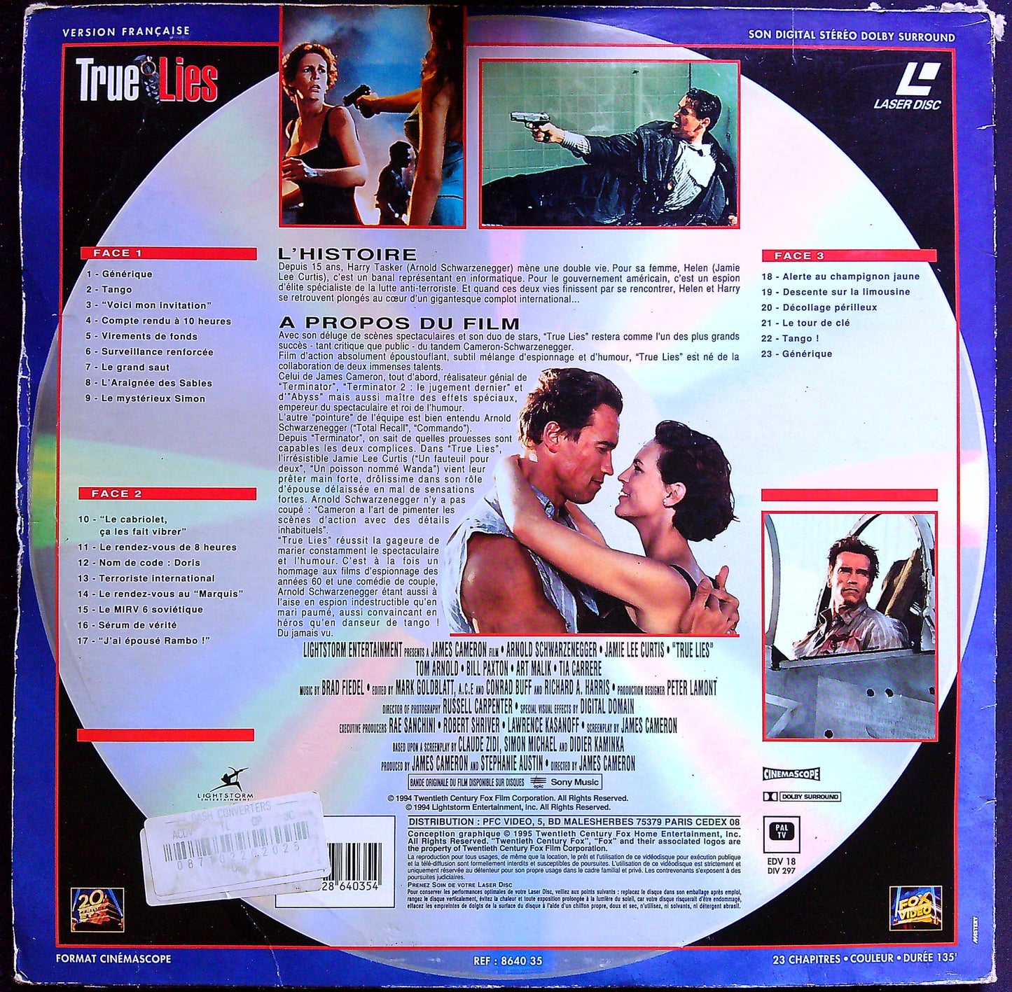 Laser Disc True Lies