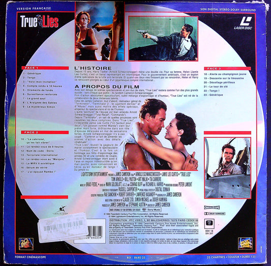 Laser Disc True Lies