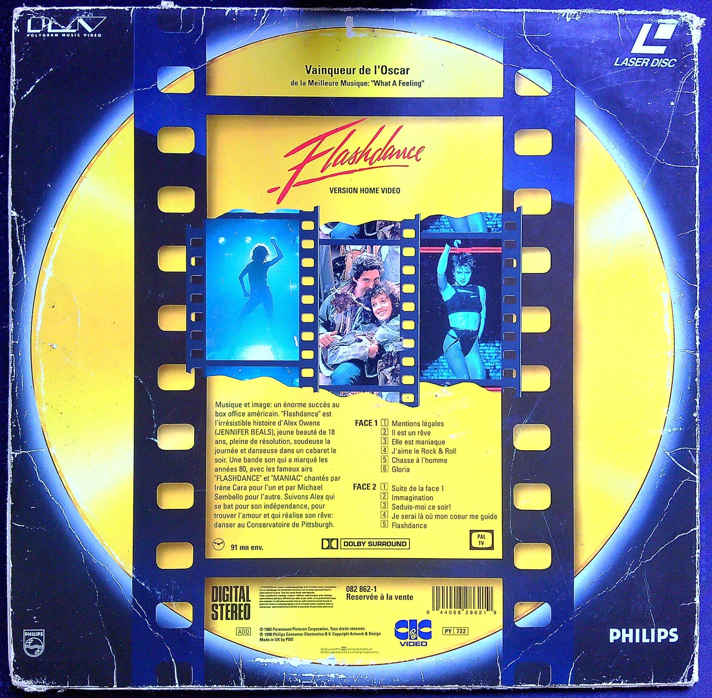 Laser Disc FlashDance