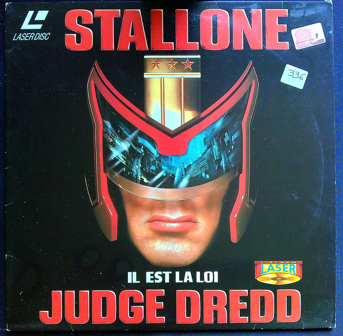 Laser Disc Judge Dredd