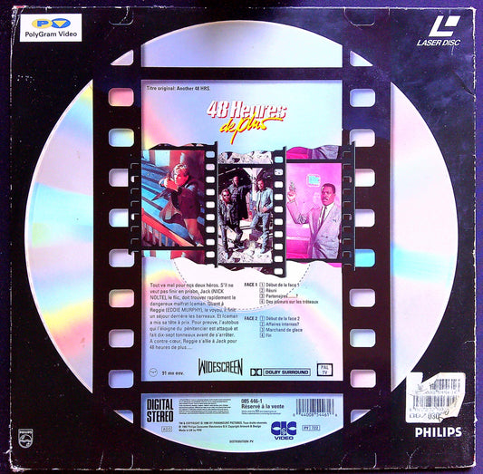 Laser Disc 48 Heures De Plus