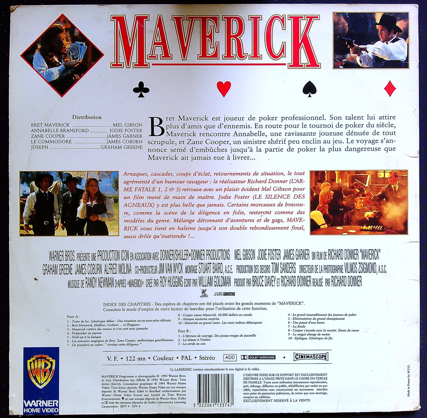 Laser Disc Maverick