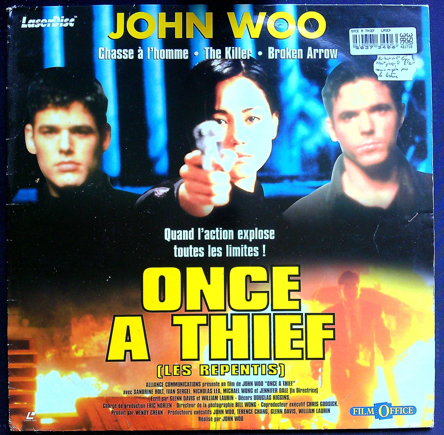 Laser Disc Once A Thief