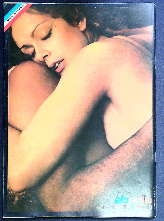 Magazine Erotique Absolu + Poster N°6 Yves Montand