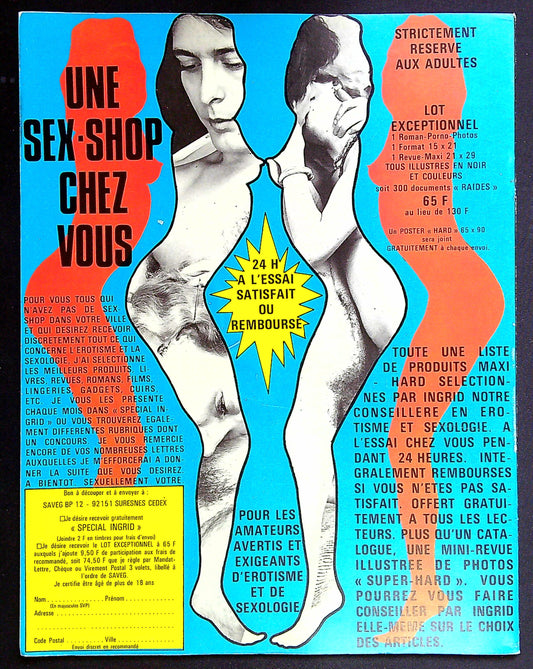 Magazine Erotique Pour Elle Et Lui N° 2
