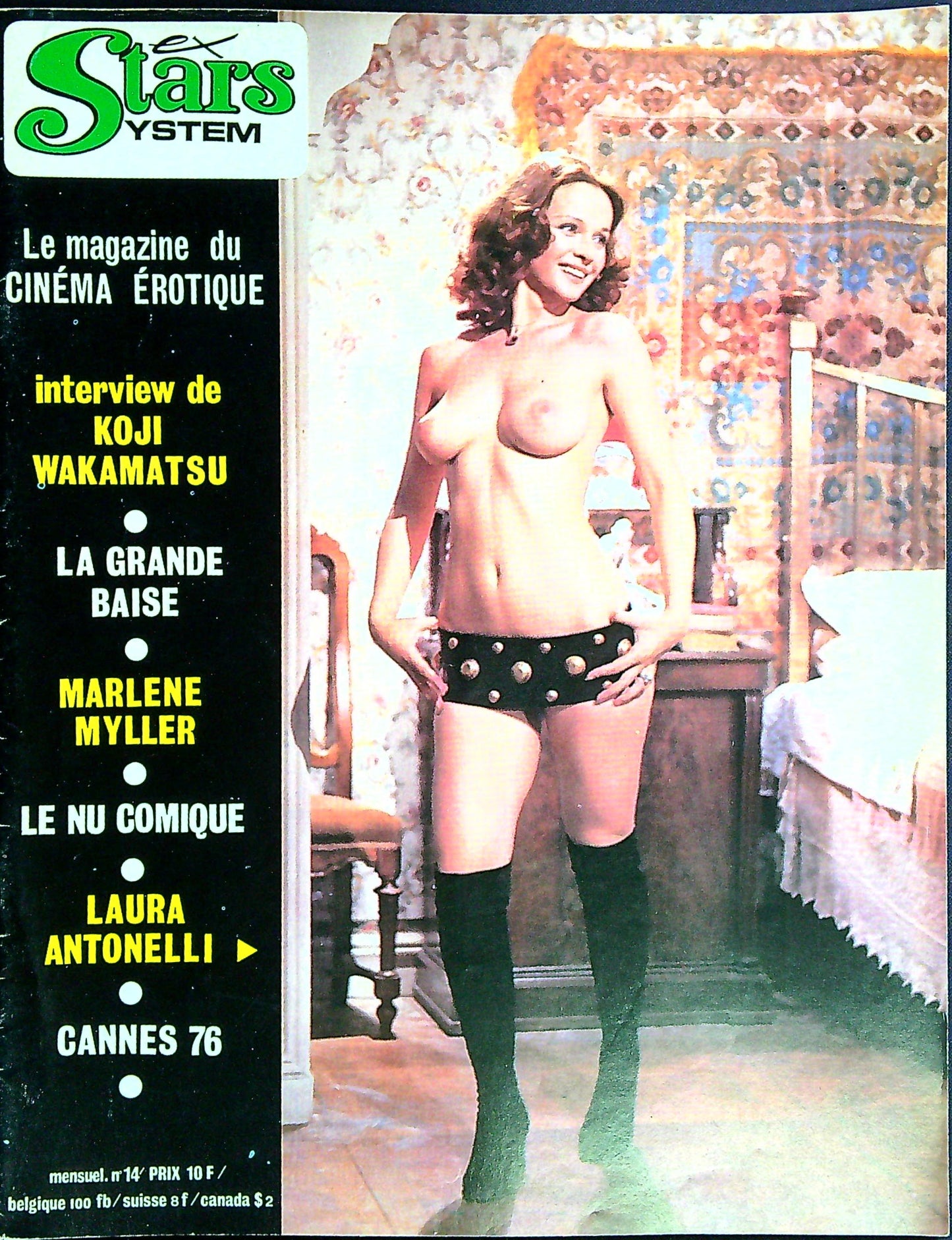 Magazine Erotique ex Stars System N° 14 Laura Antonelli