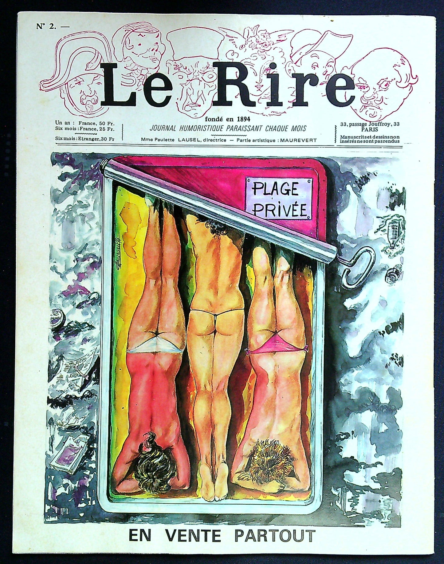 Magazine Erotique Ciné Girl N° 2 Christa Linder