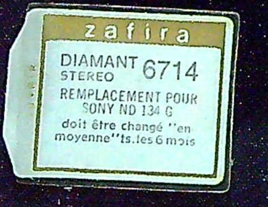 Saphir Diamant Stéréo Sony ND 134 G
