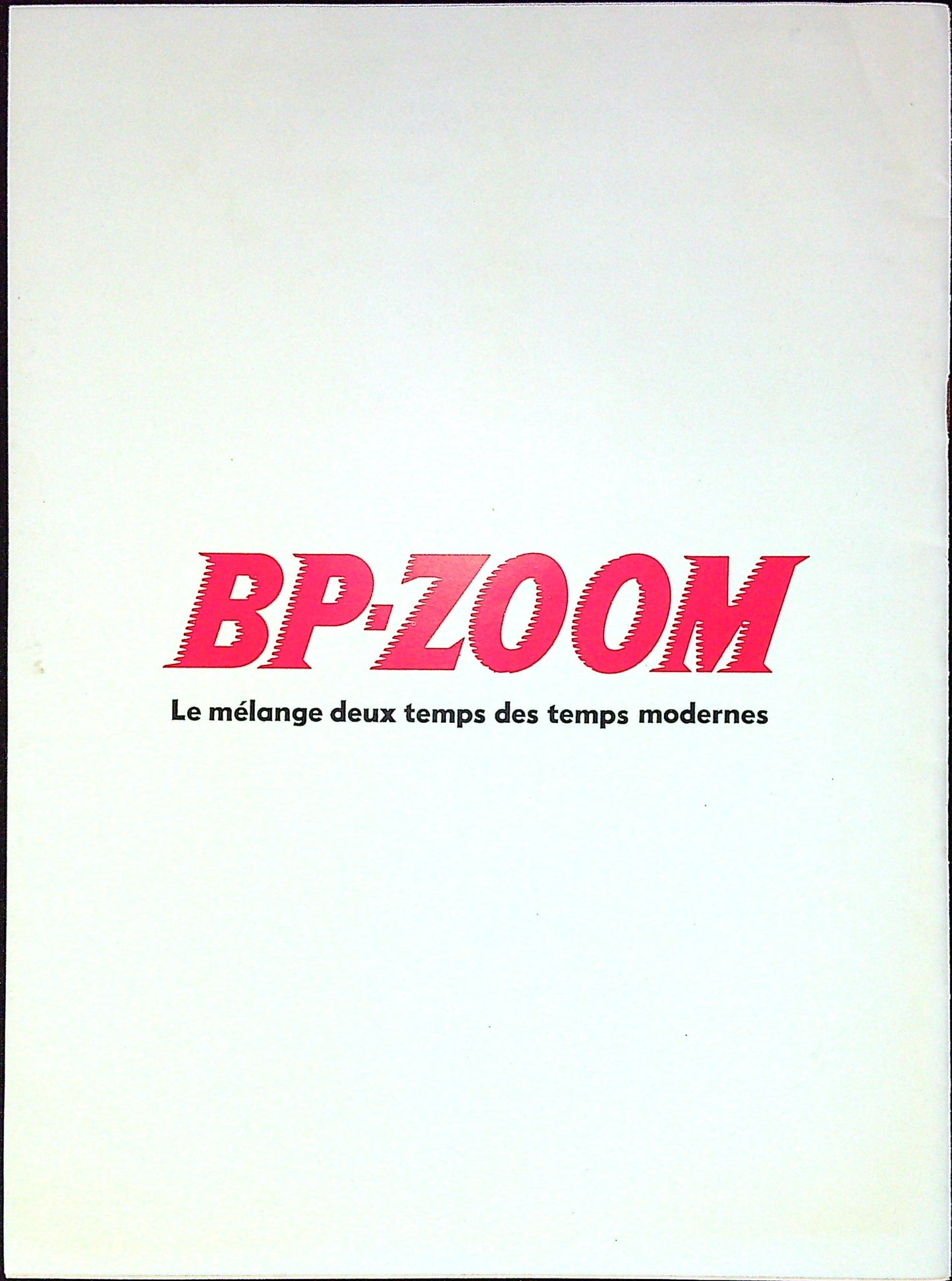 Document Ancienne Publicité Garage Bidon Huile BP