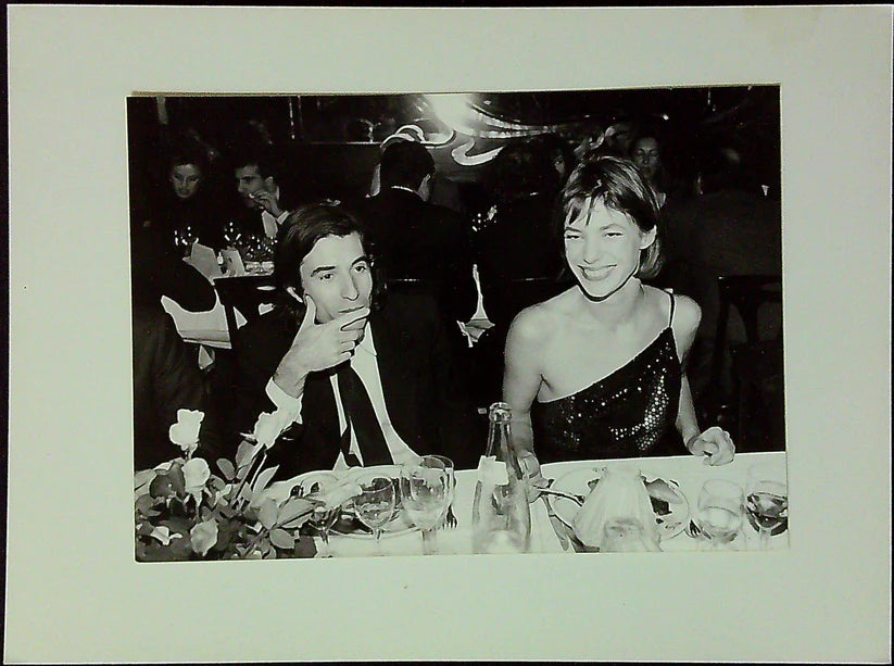 Lot de 2 Photos Originale Jane Birkin Maurice Bensimon Presse
