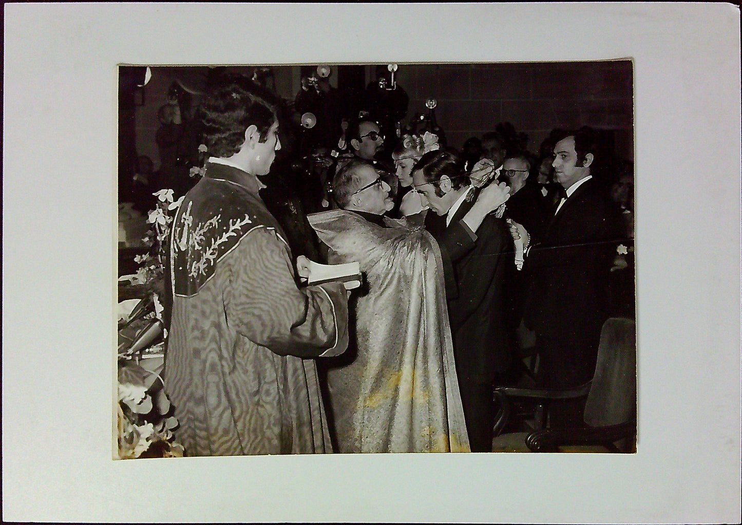 Photo Originale Presse Mariage Charles Aznavour Ulla Thorsell