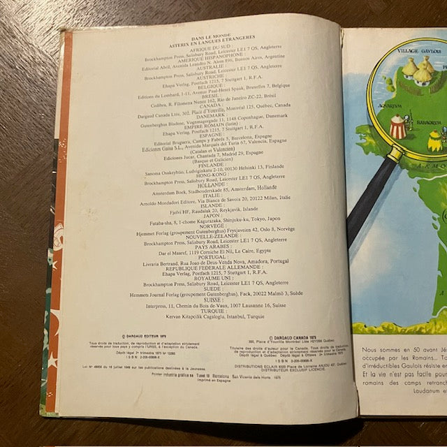 Bande Dessinée, Astérix La Grande Traversée