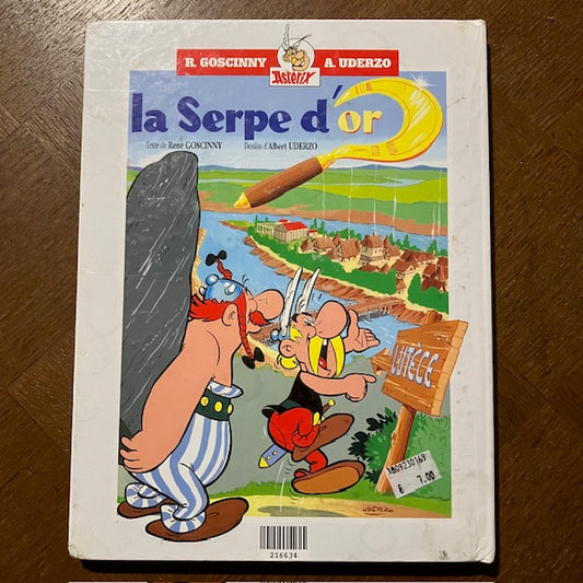 Bande Dessinée, Album Double Astérix Le Gaulois / La Serpe D'or