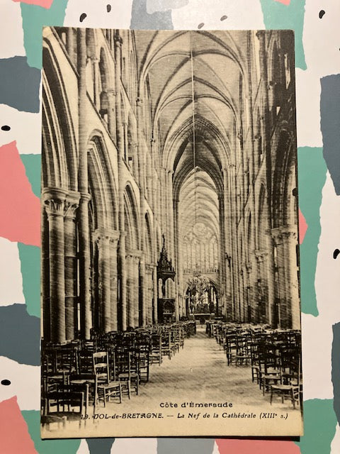 CP 35 Ille et Vilaine Dol De Bretagne Cathédrale