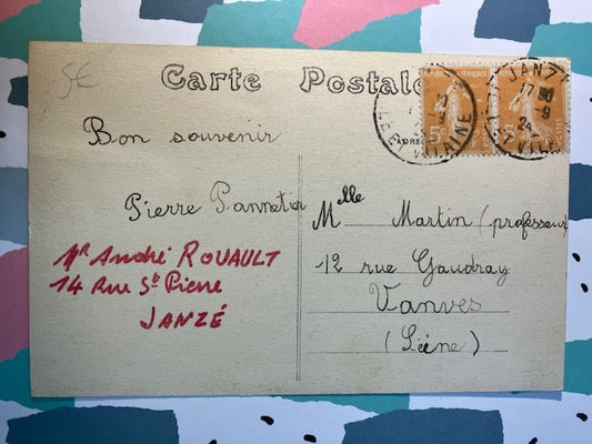 CP 35 Ille et Vilaine Janzé Château de Latulaye