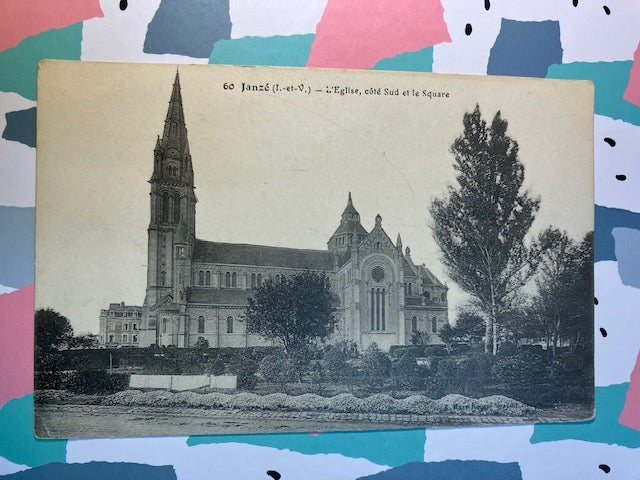 CP 35 Ille et Vilaine Janzé L'Eglise