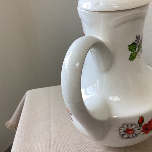 Théière de Gien Motif Fleurs
