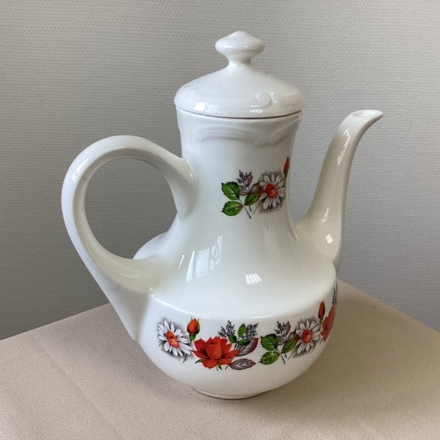 Théière de Gien Motif Fleurs