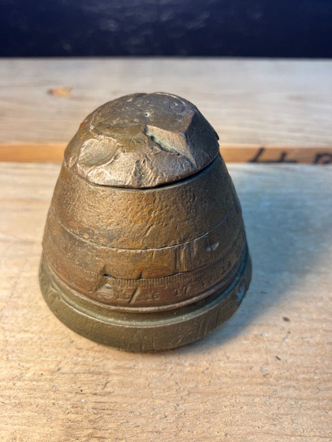 Presse Papier Obus Travail de Poilu Guerre Mondiale Munition WW1