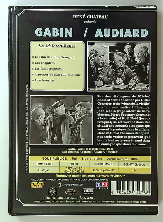Dvd Les Vieux de la Vieille Jean Gabin Michel Audiard