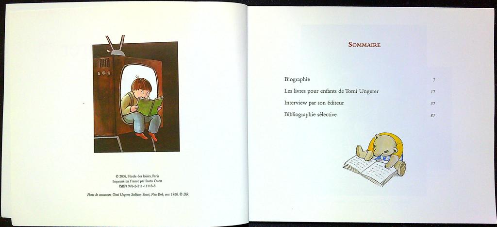 Livre – Tomi Ungerer – Tout sur votre auteur préféré