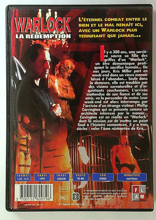 Dvd Warlock La Rédemption trimark Pictures Bruce Payne