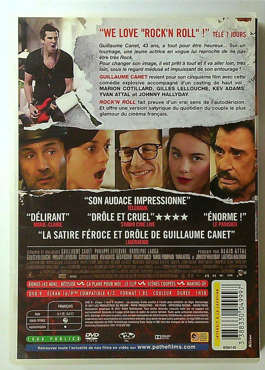 dvd Rock'n Roll guillaume Canet marion Cotillard