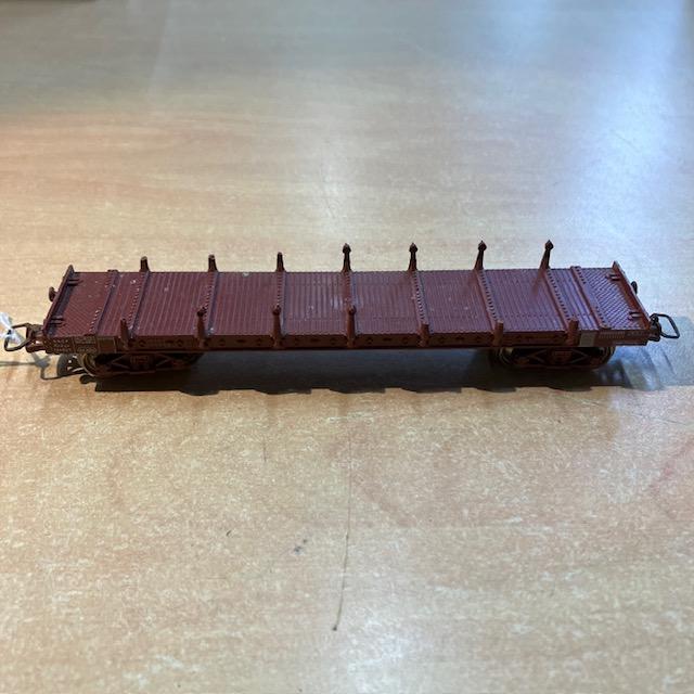 Wagon Plat Jouef Marchandises, Attelage A Croc, Marquage Sncf Ro2ym 194921