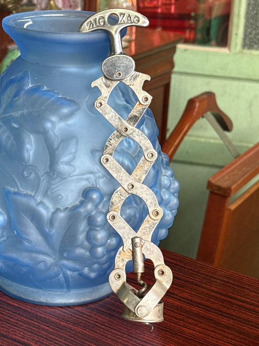 Tire-bouchon – Zig Zag – Bar Tools – Vintage extensible métal