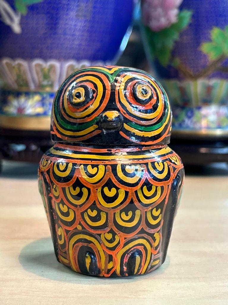 Statuette Chouette / Hibou Boîte décorative