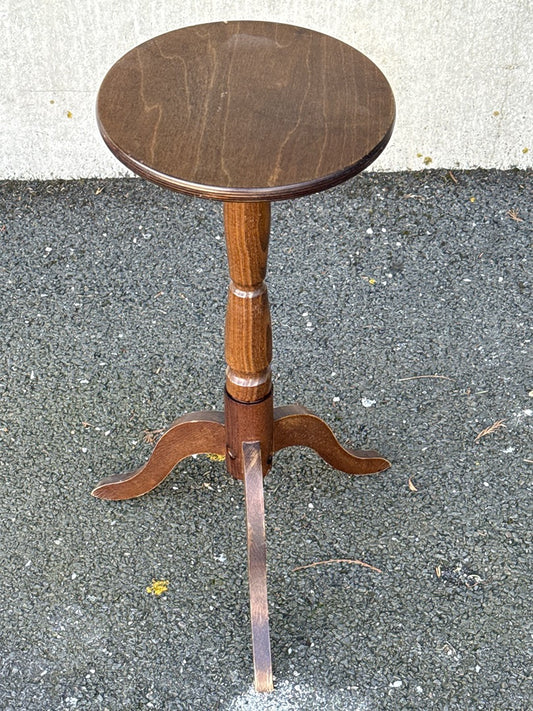 Sellette en bois – Vintage – Ornements – Pied tripode