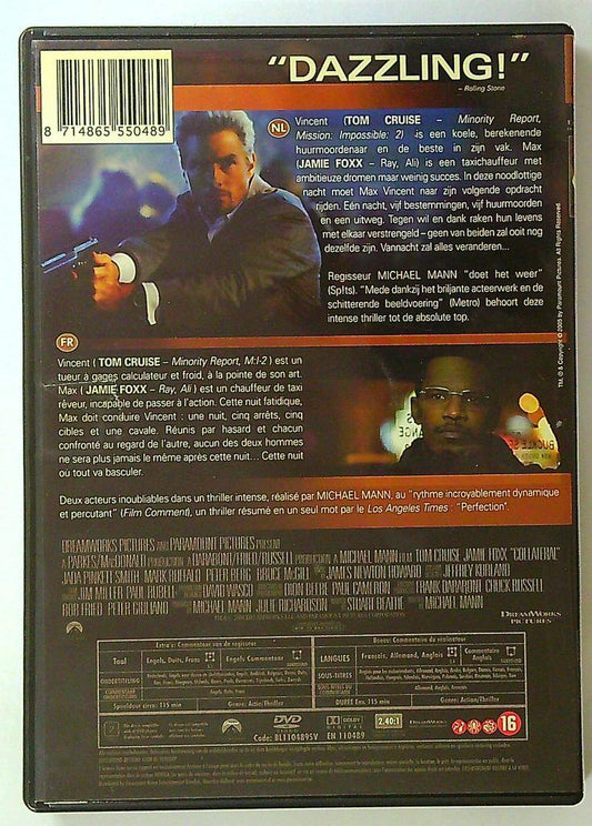 Dvd Collateral tom Cruise jamie Foxx