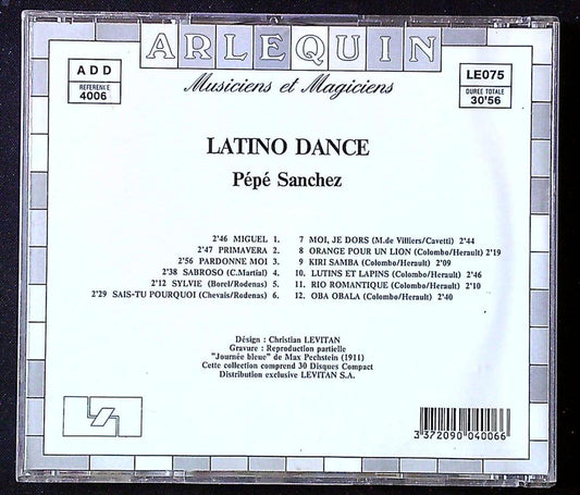 Cd – Pépé Sanchez Latino Dance – Musique – Arlequin