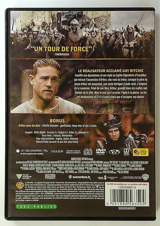 Dvd Le Roi Arthur : La Légende d'excalibur Warner Bros