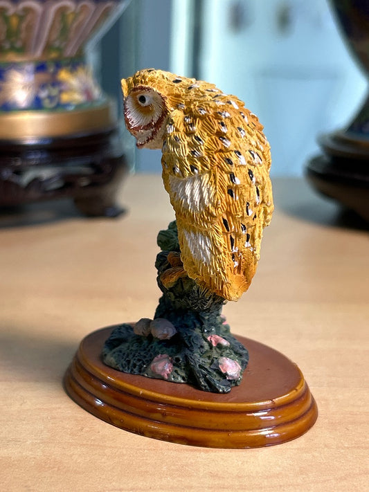 Figurine Chouette / Hibou sur Branche