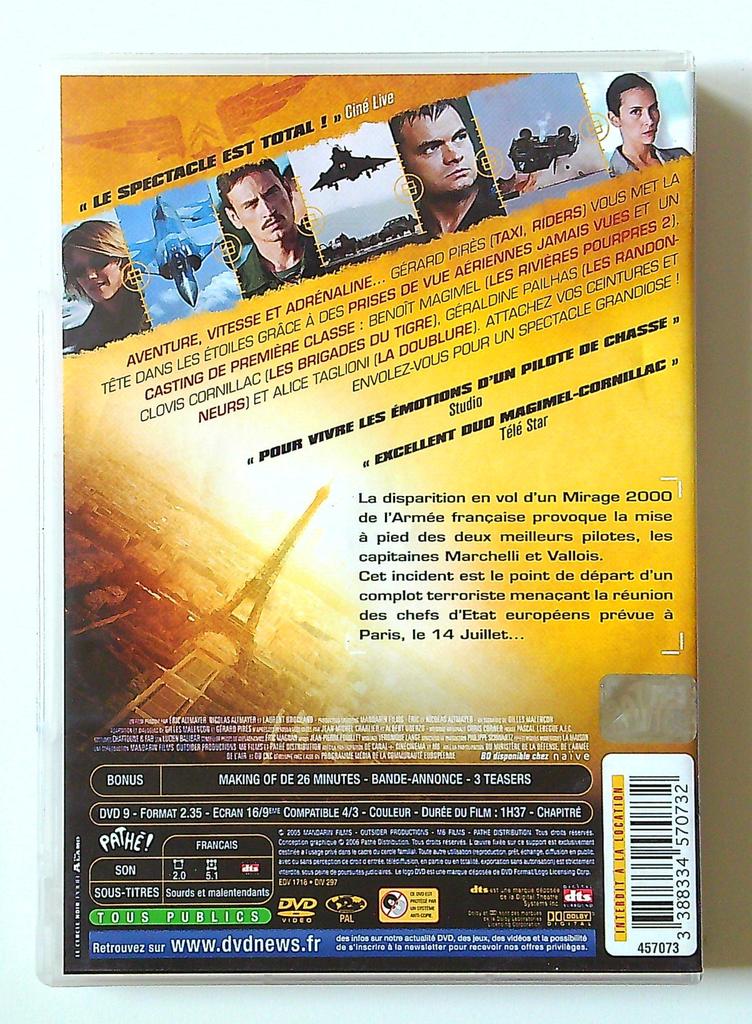 Dvd Les Chevaliers du Ciel action aviation