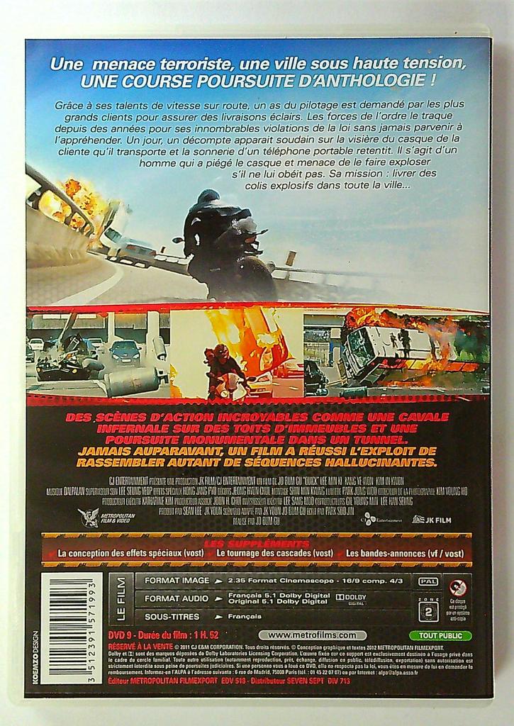 dvd film d'action Quick Metropolitan