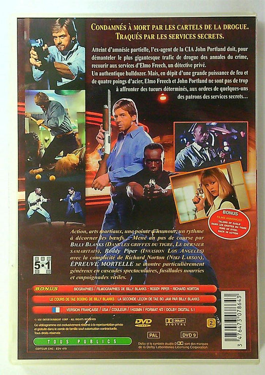 Dvd Épreuve Mortelle Roddy Piper Billy Blanks