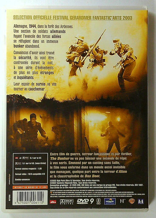 The Bunker dvd film horreur guerre fantastique