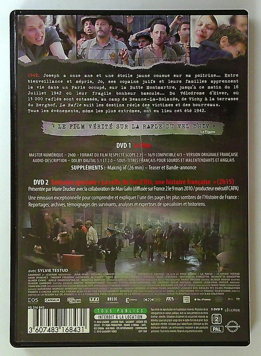 Dvd La Rafle Gaumont Edition 2 Dvd