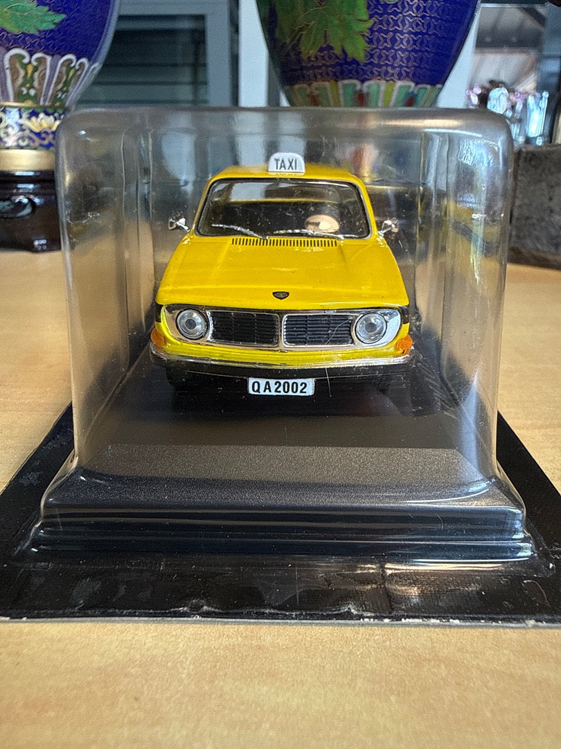 Voiture miniature – Volvo 144 – Véhicules – Taxi jaune 1970