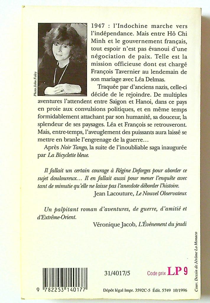 Livre Littérature Rue de la soie Régine Deforges