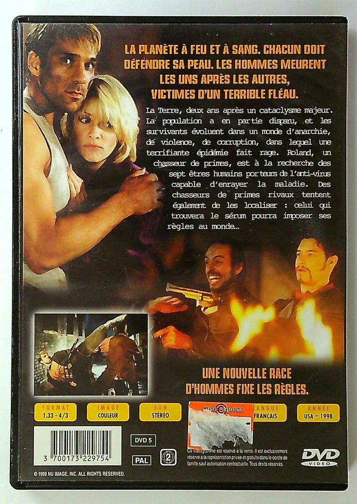 dvd film d'action Cold Harvest Le Virus Gary Daniels