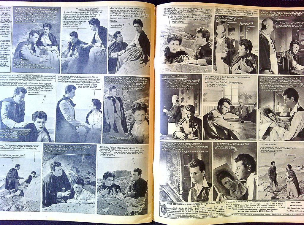 Magazine Nous Deux – N° 584 – Littérature – Roman-photos