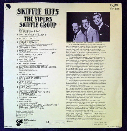 Vinyle 33t Skiffle Hits The Vipers Skiffle Group One Up