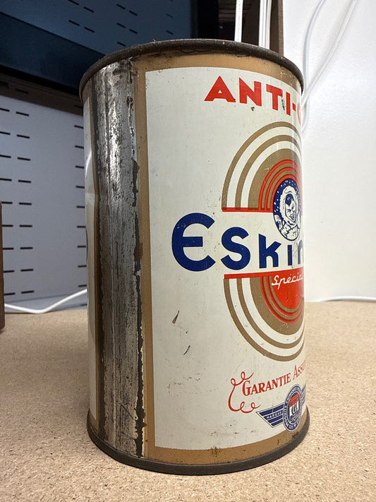 Ancien bidon tôle – Eskimo – Automobilia – anti-gel vintage
