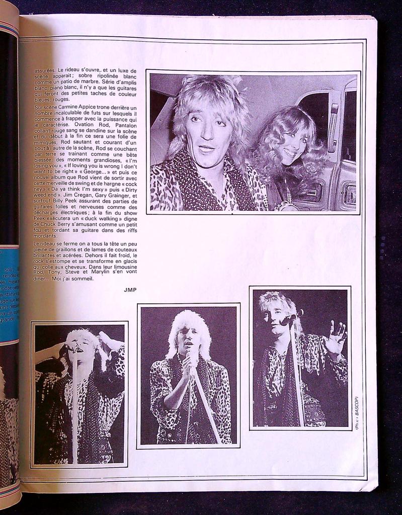Magazine – Rock En Stock N°20 – Musique – Bob Marley Polnareff