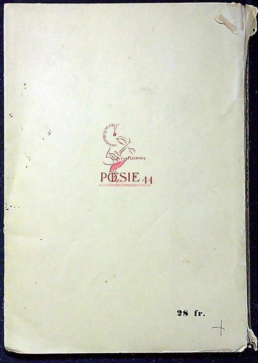 Livre – Elsa Triolet – Littérature – Édition originale 1944