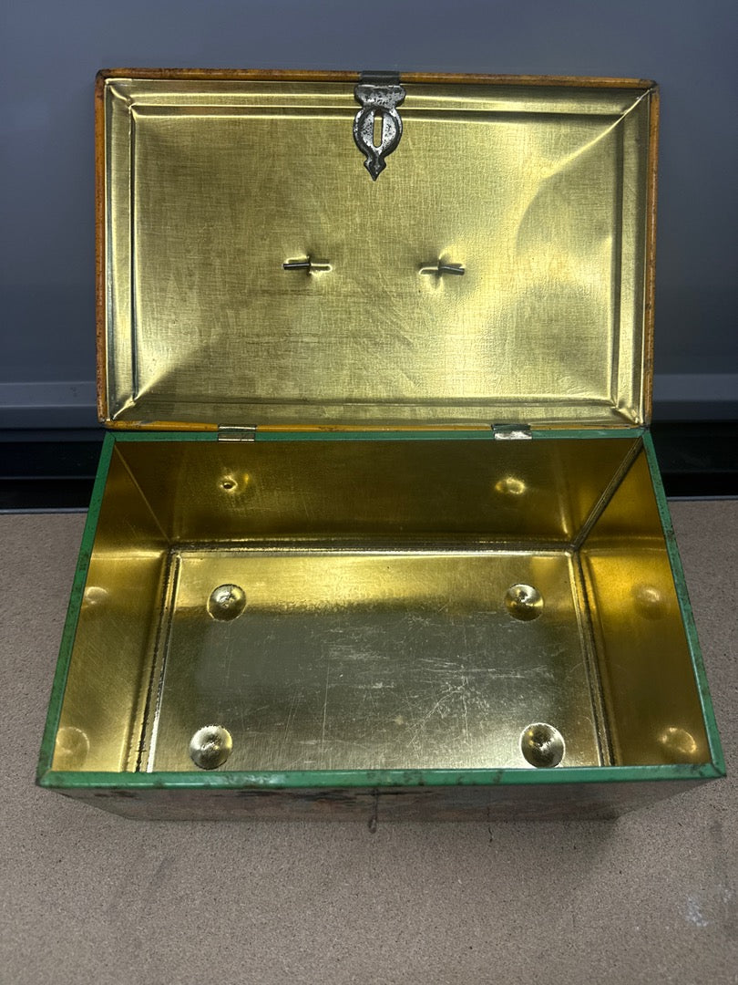 Boîte en métal – M. Sabbo – Boîtes de rangement – Décoration orientale vert